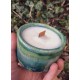 Ceramiczna czarka-świeca - świeżo skoszona trawa 120ml