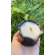 Ceramiczna czarka-świeca - dzikie konopie 120ml
